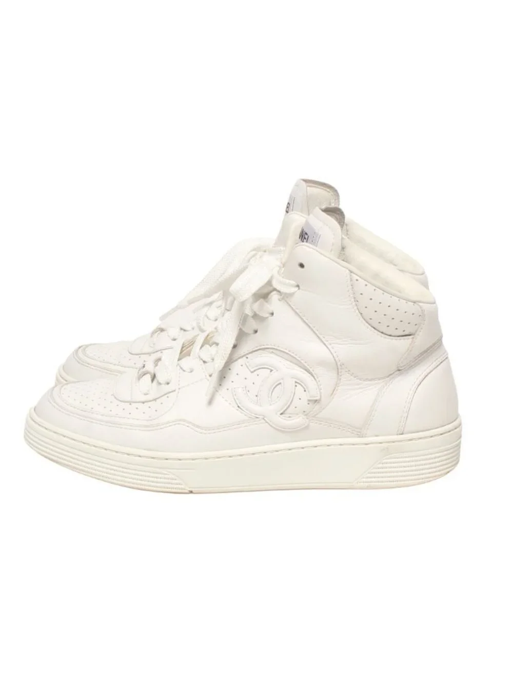 Chanel High Cut Sneakers - Picture 2 of 10